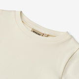 Wheat Main Rib T-shirt S/S Alicia T-Shirt 3182 ivory