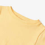 Wheat Main Rib T-shirt S/S Alicia T-Shirt 9425 golden yellow