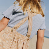 Wheat Main Rib T-shirt S/S Irene T-Shirt 9431 morning sky