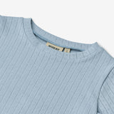 Wheat Main Rib T-shirt S/S Irene T-Shirt 9431 morning sky