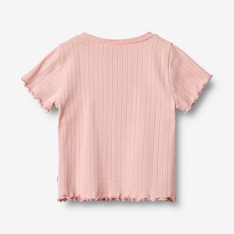 Wheat Main Rib T-shirt S/S Irene T-Shirt 9437 rose sprinkle