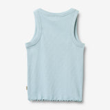Wheat Main Rib Top Minka Top 2703 summer sky