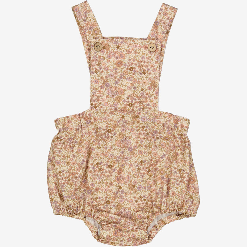 Wheat Main  Romper Ofelia Suit 3190 clam flowers