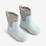 Wheat Footwear Rubber Boot Mist Rubber Boot 1301 blue flower meadow