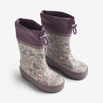 Wheat Footwear Rubber Boot Thermo Rubber Boot 9904 soft sand flowers