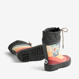 Wheat Footwear Rubber Boot Thermo Rubber Boot 1236 rainbow waves