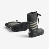 Wheat Footwear Rubber Boot Thermo Print Rubber Boot 0040 black stripe