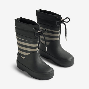Wheat Footwear Rubber Boot Thermo Rubber Boot 0040 black stripe