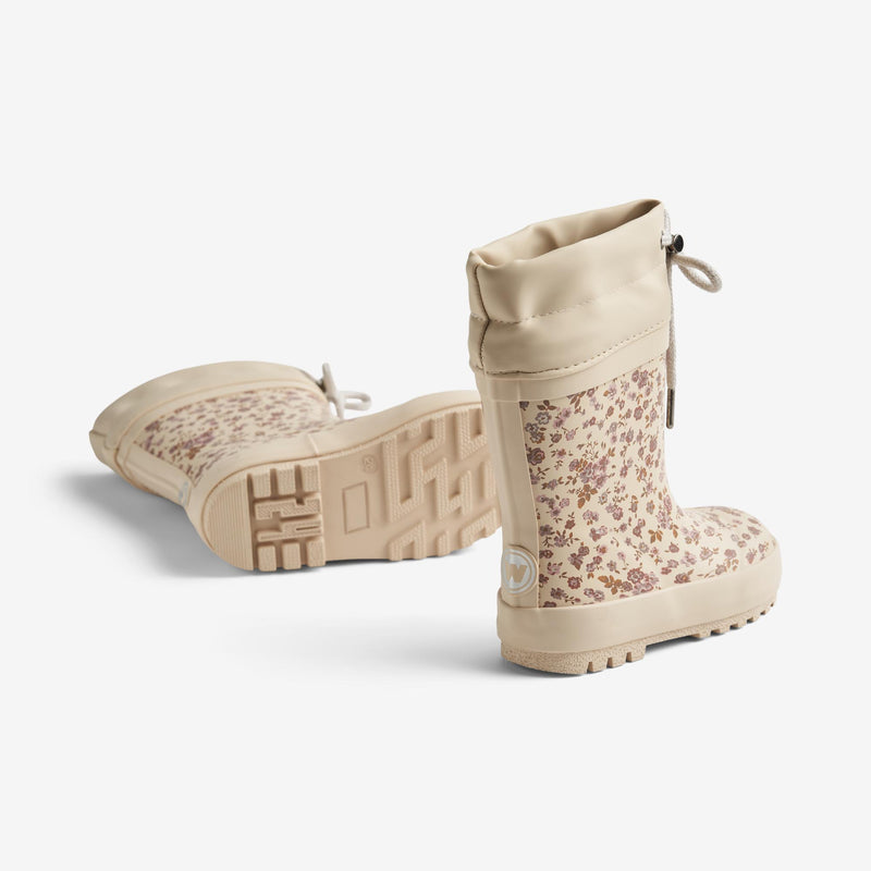 Wheat Footwear Rubber Boot Thermo Print Rubber Boot 2475 rose flowers