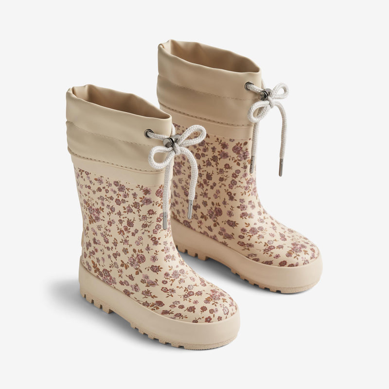 Wheat Footwear Rubber Boot Thermo Print Rubber Boot 2475 rose flowers