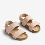 Wheat Footwear Sandal Alphie Sandal 9422 coral flowers
