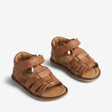 Wheat Footwear Sandal Bray Prewalker Sandals 9002 cognac