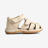 Wheat Footwear Sandal Frei Sandal 9632 barely apricot flowers