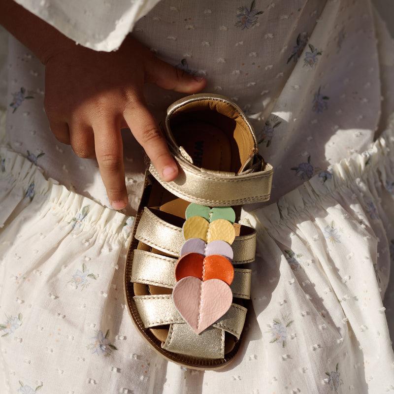 Wheat Footwear Sandal Hana Sandal 0204 light gold
