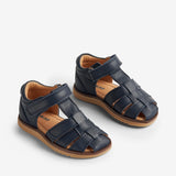 Wheat Footwear Sandal Sky Prewalker Sandals 1432 navy