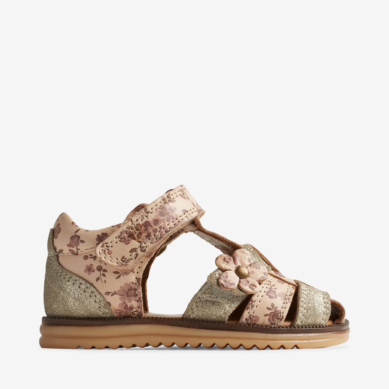 Wheat Footwear Sandal Sky Flower Prewalker Sandals 2475 rose flowers