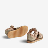 Wheat Footwear Sandal Sky Flower Prewalker Sandals 2475 rose flowers