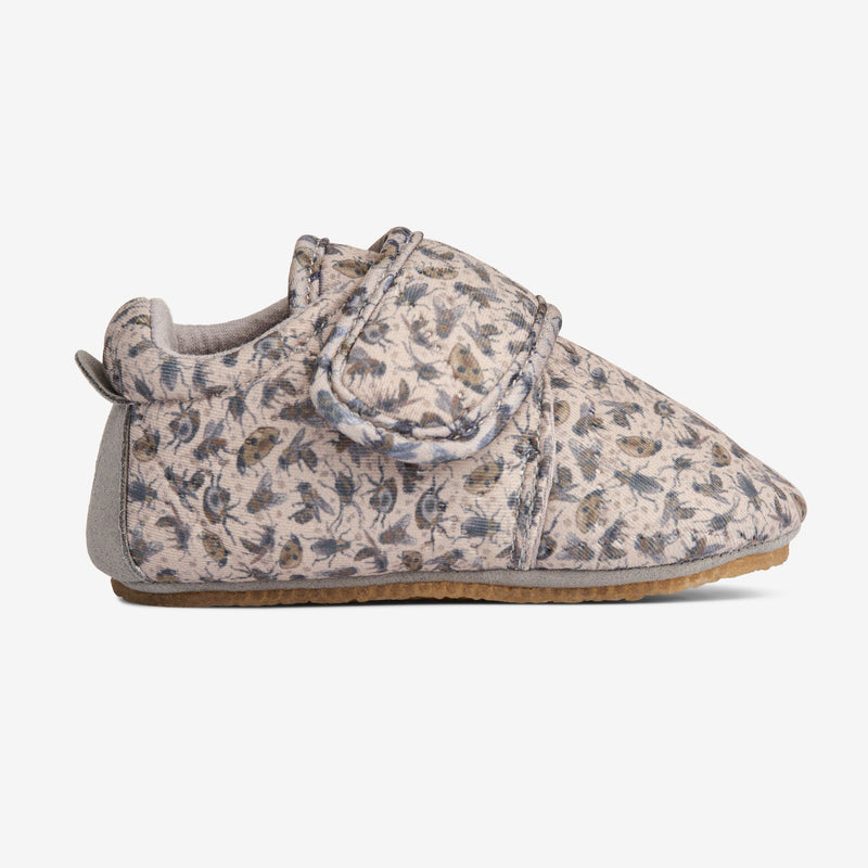 Wheat Footwear Sasha Thermo Home Shoe | Baby Indoor Shoes 3133 watercolor insects