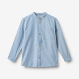 Wheat Main Set Shirt L/S & Shorts Willum Set 9633 blue chambrey