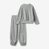Wheat Main Set Sweatshirt & Trousers Barbro Set 0224 melange grey