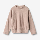 Wheat Main Set Sweatshirt & Trousers Barbro Set 9616 melange rose