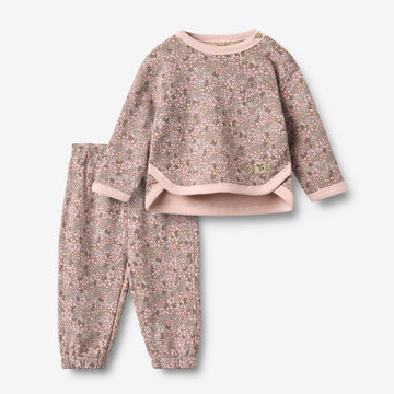 Wheat Main Set Sweatshirt & Trousers Emery Set 9899 rose brown flowers