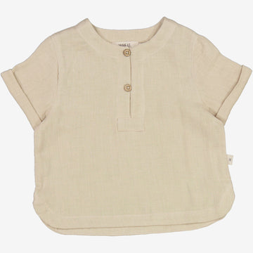 Wheat Main  Shirt Abraham | Baby Shirts and Blouses 3140 fossil