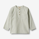 Wheat Main Shirt Bjørk Shirts and Blouses 4109 aquablue stripe