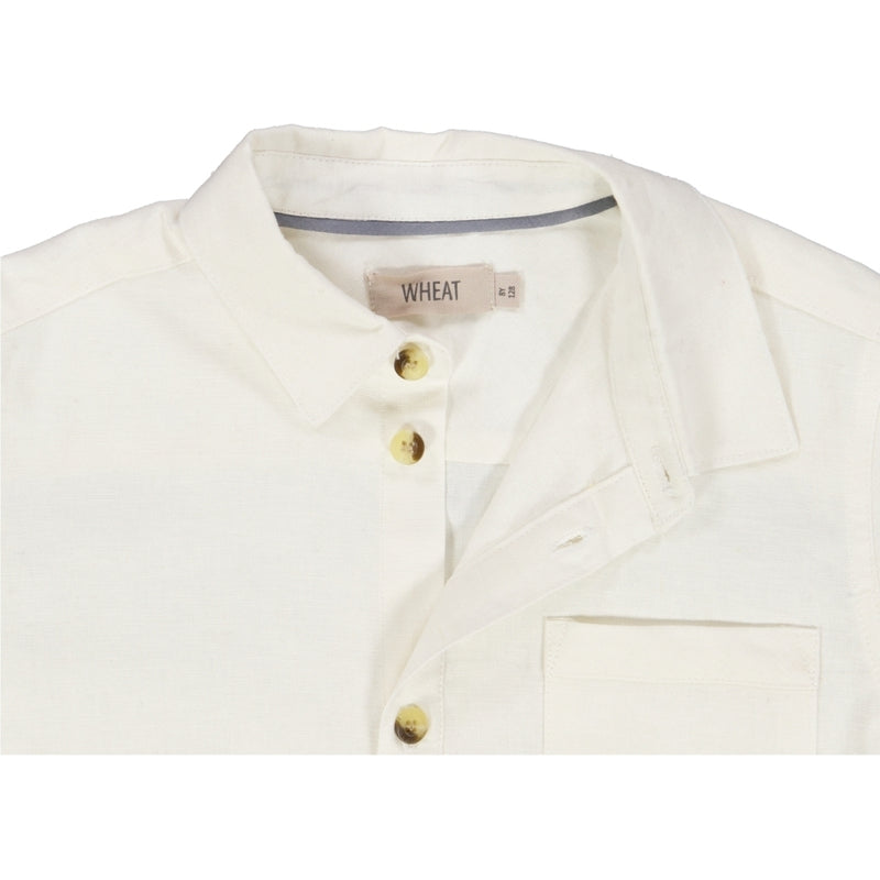Wheat Shirt Conall SS Shirts and Blouses 3182 ivory 