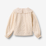Wheat Main Shirt L/S Flora Shirts and Blouses 9629 almond peach