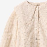 Wheat Main Shirt L/S Flora Shirts and Blouses 9629 almond peach
