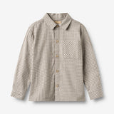 Wheat Main Shirt L/S Oscar Shirt 0104 greybrown check