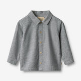 Wheat Main Shirt L/S Oscar Shirt 9766 dark blue chambray