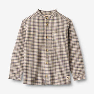 Wheat Main Shirt L/S Willum Shirts and Blouses 1306 blue check