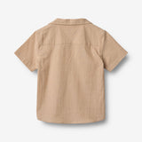Wheat Main Shirt S/S Anker Shirt 5078 caramel stripe