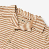 Wheat Main Shirt S/S Anker Shirt 5078 caramel stripe