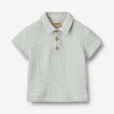 Wheat Main Shirt S/S Svend Shirt 4030 light blue