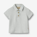 Wheat Main Shirt S/S Svend Shirt 4030 light blue