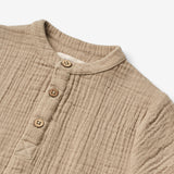 Wheat Main Shirt S/S Svend Shirts and Blouses 3239 beige stone