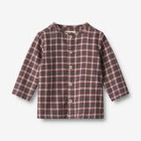 Wheat Main Shirt Shelby Shirts and Blouses 1314 blue holiday check