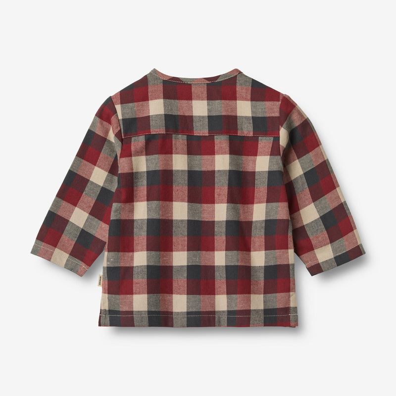 Wheat Main Shirt Shelby Shirts and Blouses 9588 red blue check