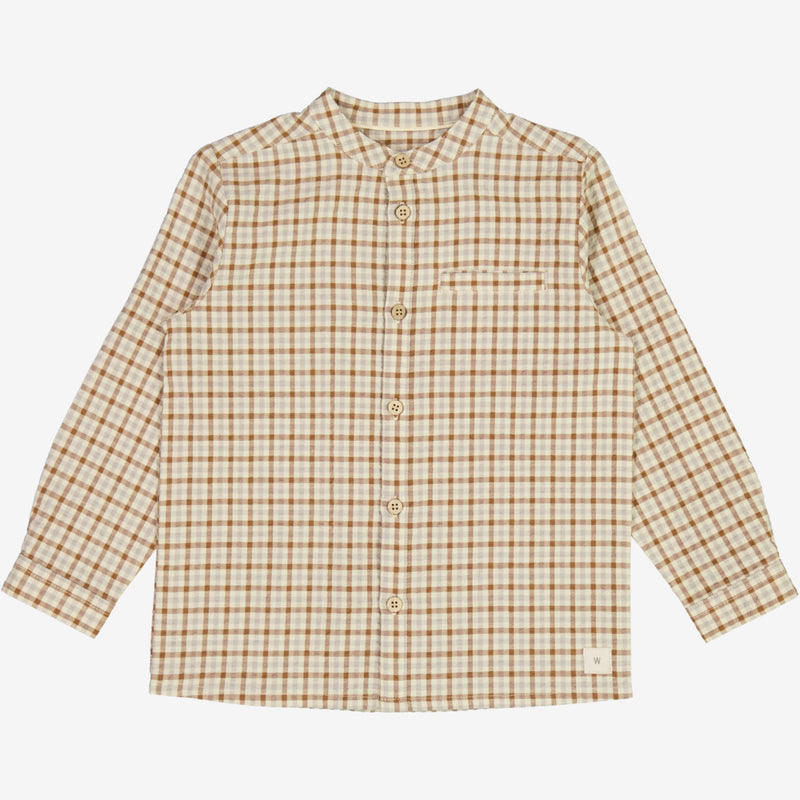 Wheat Shirt Willum Shirts and Blouses 5094 golden dove check