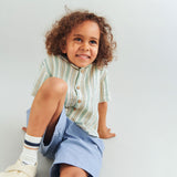 Wheat Main Shorts Cuba Shorts 9633 blue chambrey