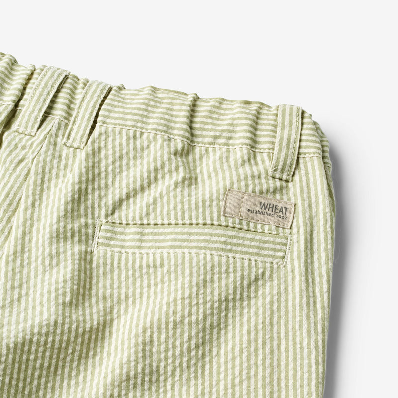 Wheat Main Shorts Elvig Shorts 4142 green stripe