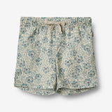 Wheat Main Shorts Max Shorts 9412 aqua hawaii flowers