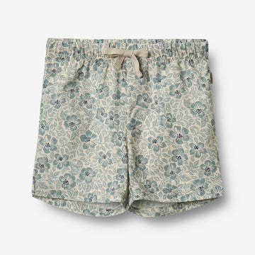 Wheat Main Shorts Max Shorts 9412 aqua hawaii flowers