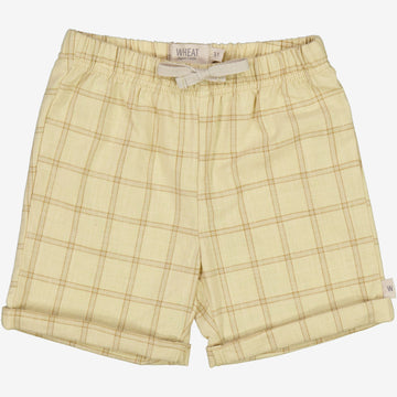 Wheat Main  Shorts Milton | Baby Shorts 9108 buttermilk check