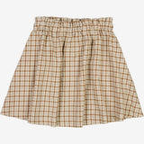 Wheat Main  Skirt Alisa Skirts 5094 golden dove check