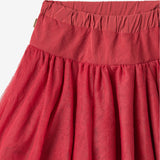 Wheat Main Skirt Tulle Skirt 9697 red cherry
