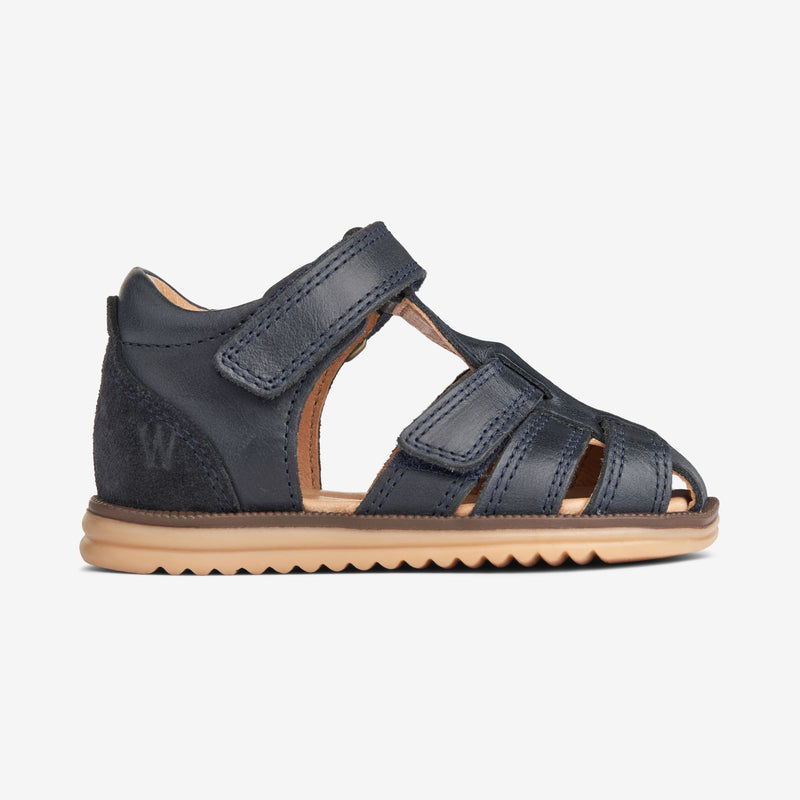 Wheat Footwear Sky Sandal | Baby Prewalker Sandals 1432 navy